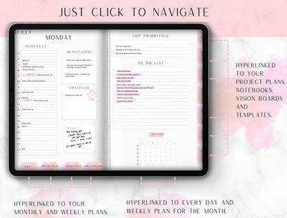 Flourish and Grow Digital Planner - 2023 & 2024